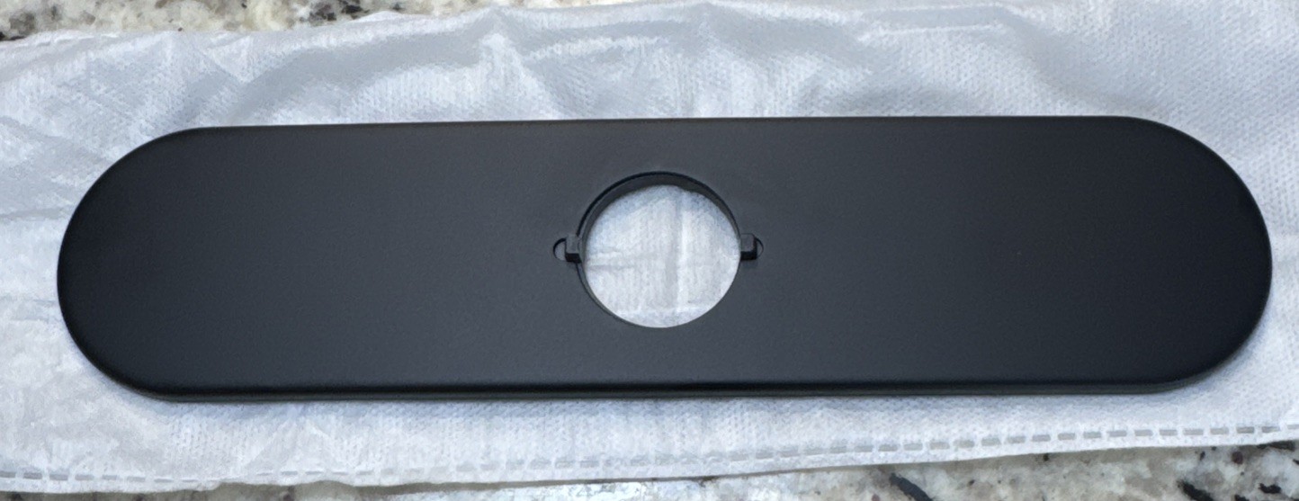 KOHLER Easmor Escutcheon in Matte Black