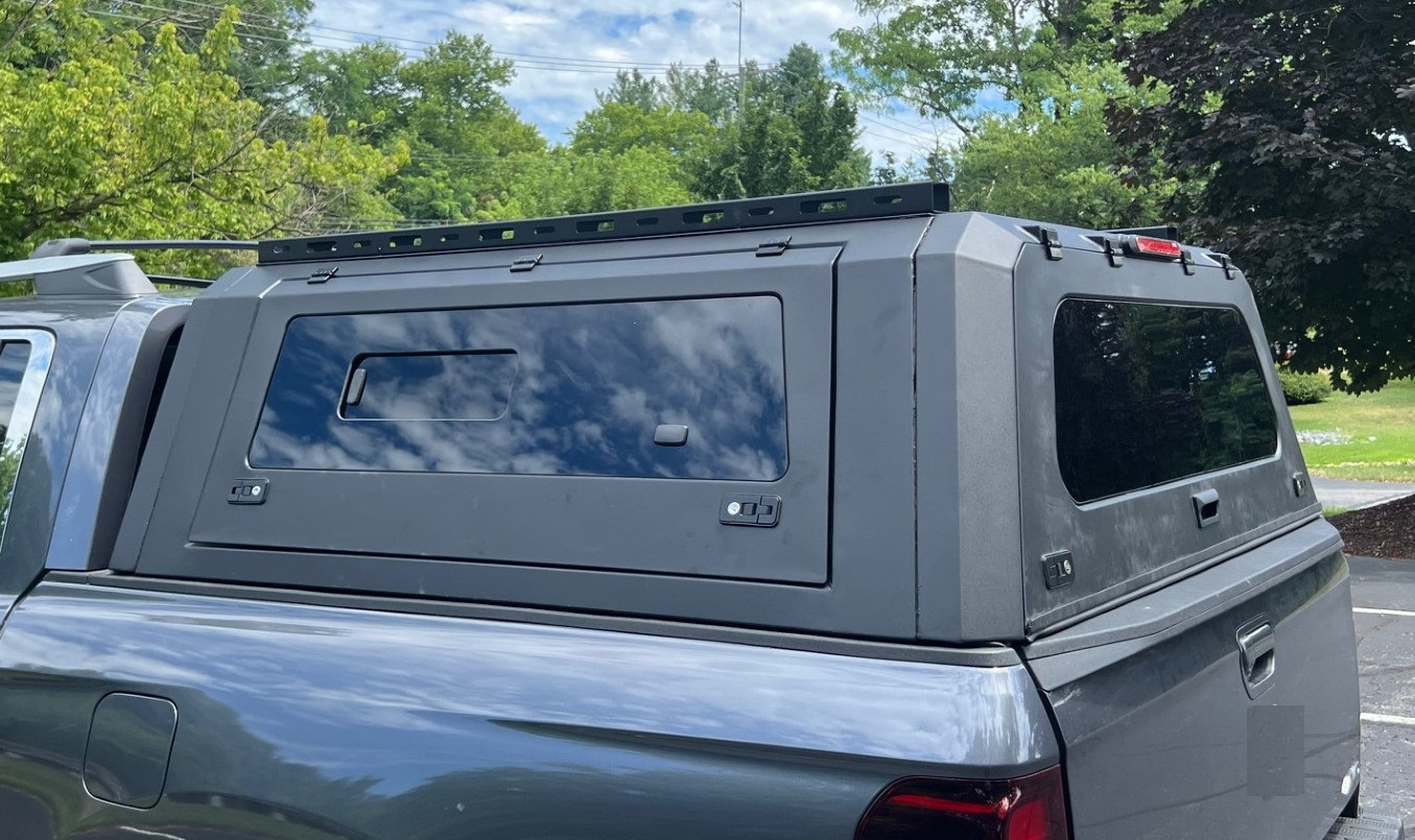 Aluminum Truck Cap Canopy Topper camper cover For Jeep Gladiator 5ft bed