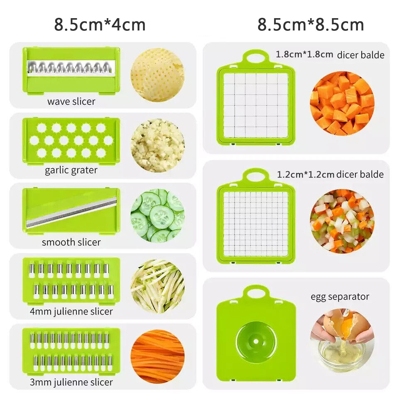 15 in 1 Food Salad Veggie Peelers Slicer Kitchen Vegetable Fruit Chopper Cutter