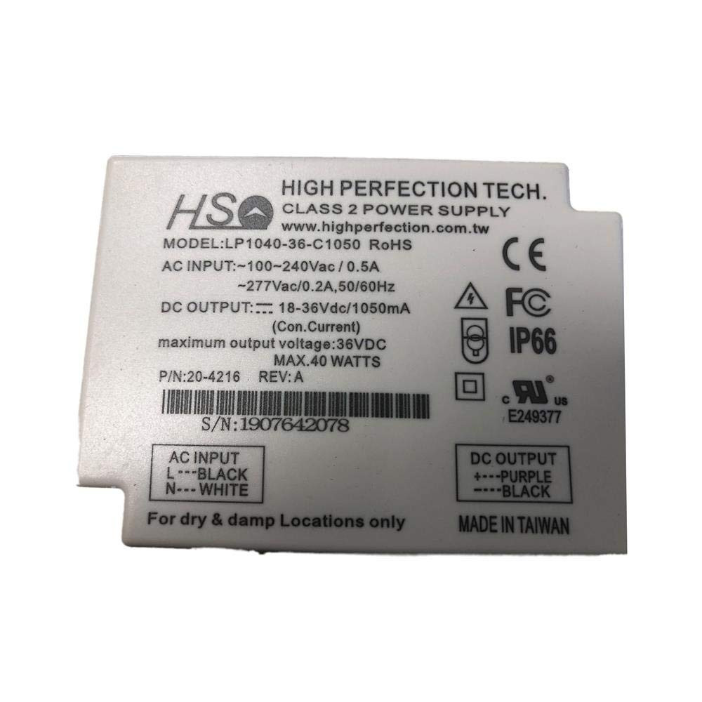 Magtech LP1040-36-C1050 LED Driver 40W 1050mA Constant Current Power Supply