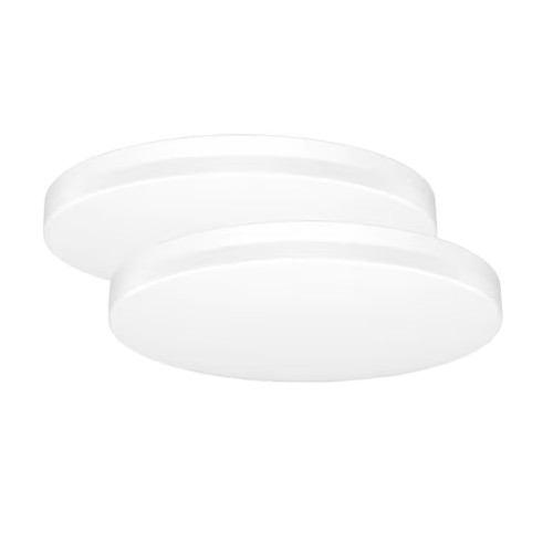 Project Source 2 Flush Mount LED 7.5″ Round LED Cool White Color Light New