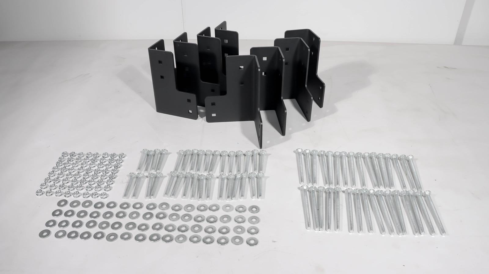 Steel Corner Brackets 8 Pcs Workbench Shop Table Kit Multi-Angle Joint Fastener