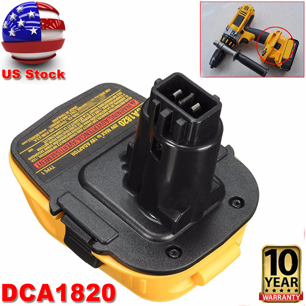 DCA1820 For DEWALT 18V to 20V Battery Adapter Converter Max Li-ion DC9096 TOOLS