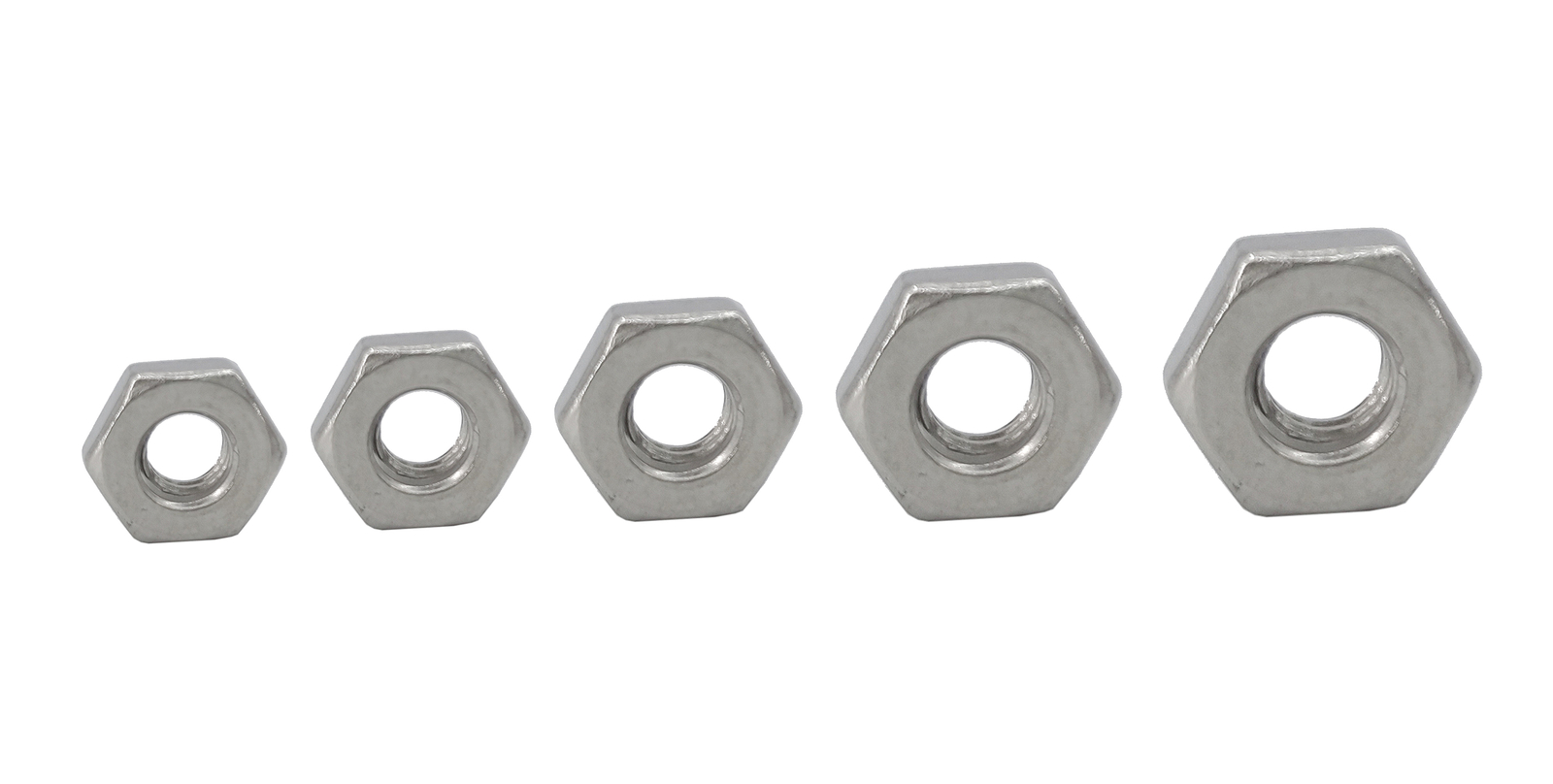 5-40 Machine Screw Nuts Hex Staniless Steel 18-9 304 food grade 100PK