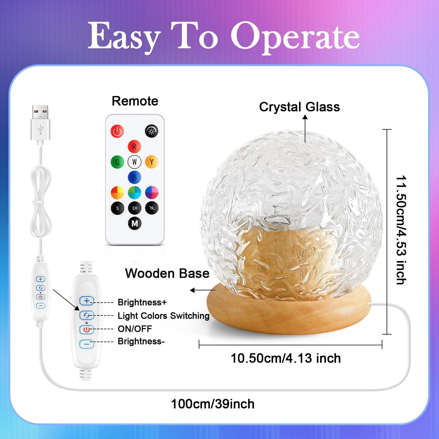 3-in-1 Sunset Ocean Northern Lights Projector Ambient Mood Lamp w/Remote