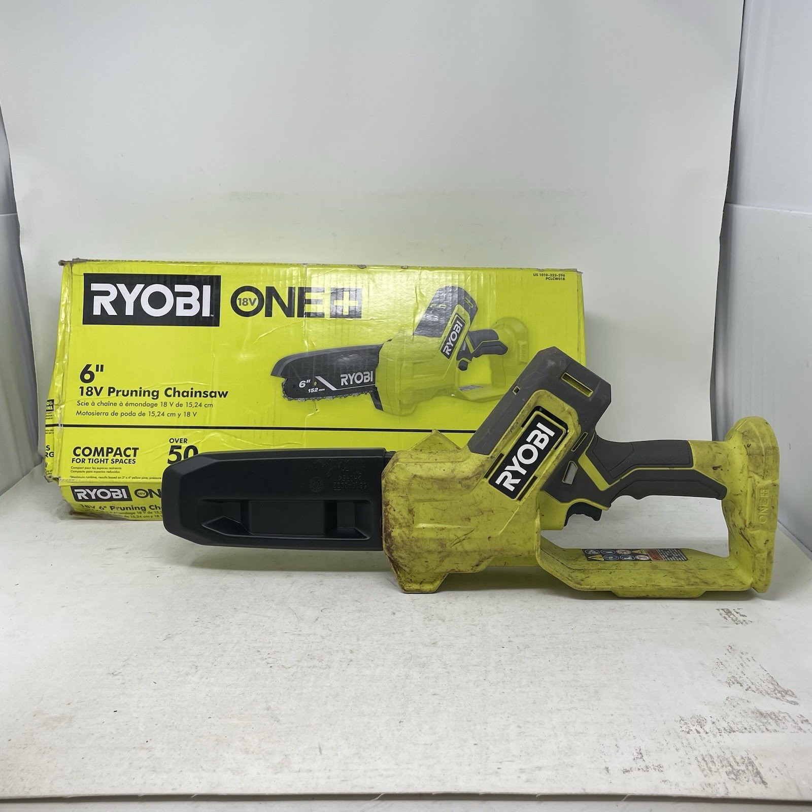 Ryobi One+ 18V 6 in. Cordless Battery Compact Pruning Mini Chainsaw *Tool Only*