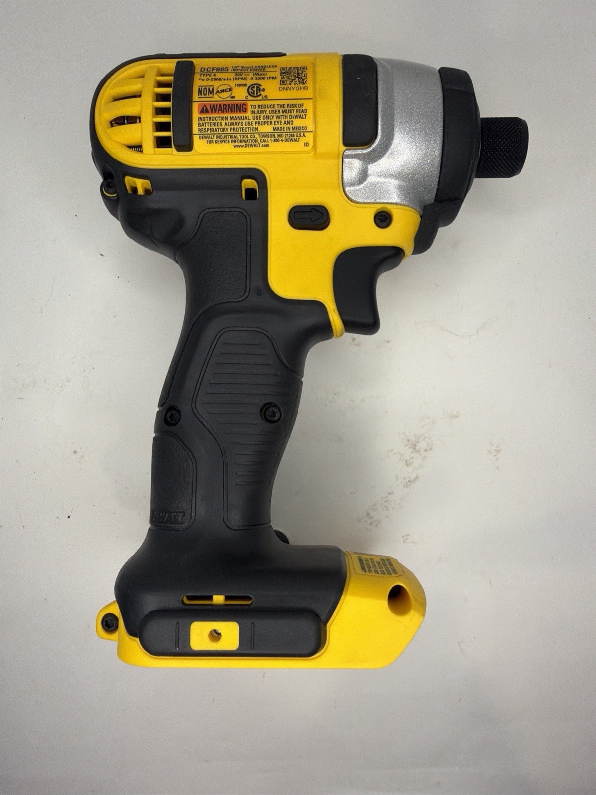 Dewalt DCF885 20V Cordless Drill 1/4″ Impact Driver MINT Tool WORKING