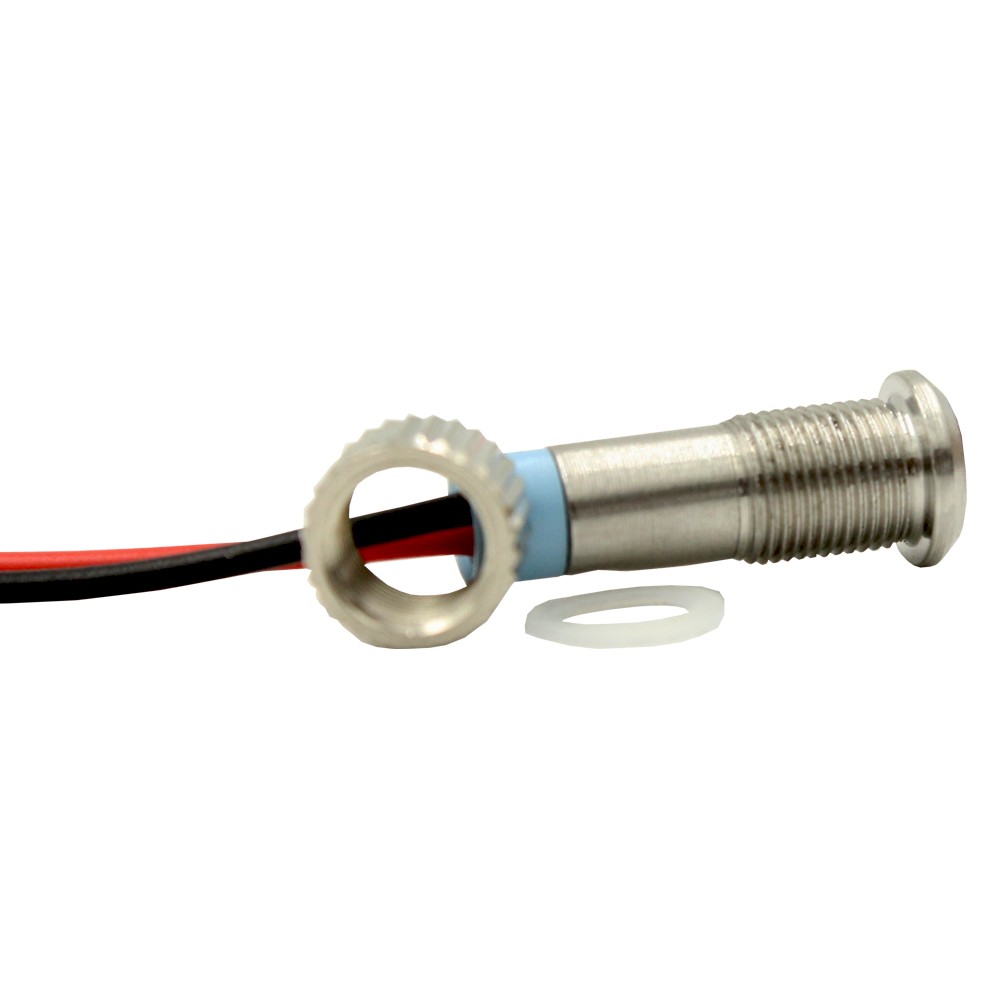 12v 6mm LED PILOT DASH POWER Indicator Light – Aluminium suit Dash Warning Lamp