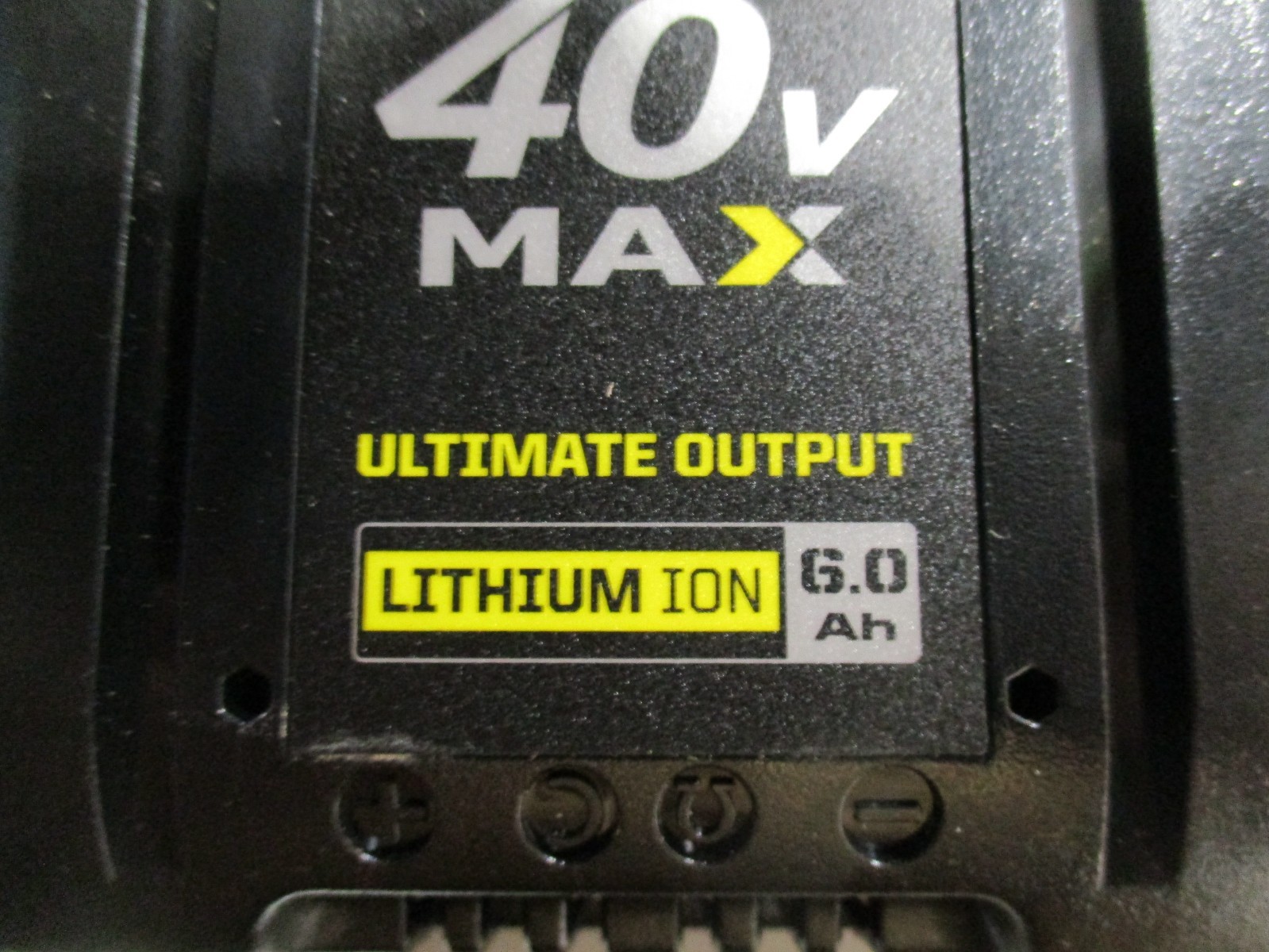 New, Genuine Kobalt 40 Volt Max 6.0 Ah Extended Run Battery and Charger Combo
