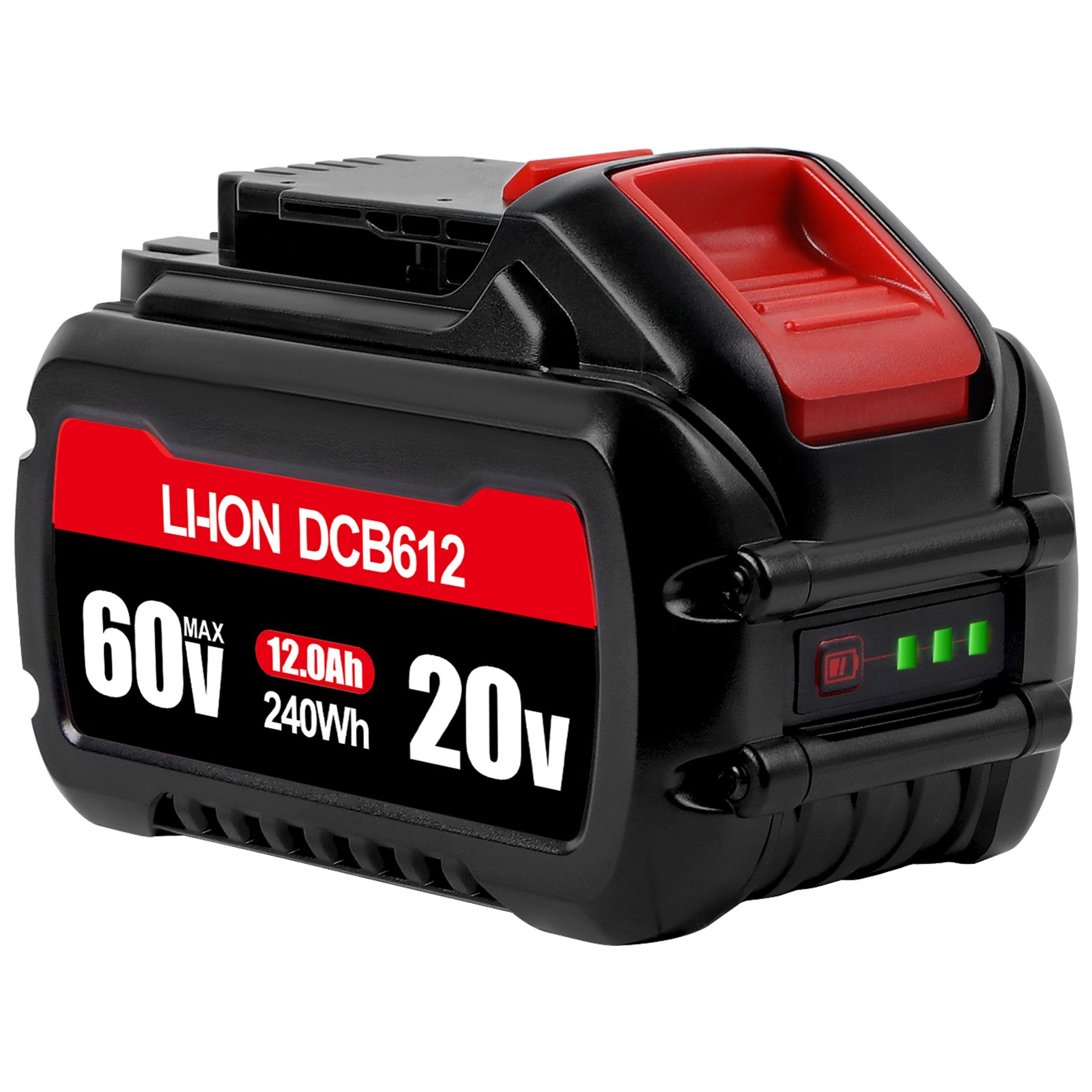 For DEWALT FLEXVOLT 20V/60V MAX 9Ah / 12Ah Li-Ion Battery DCB609 DCB606 DCB612