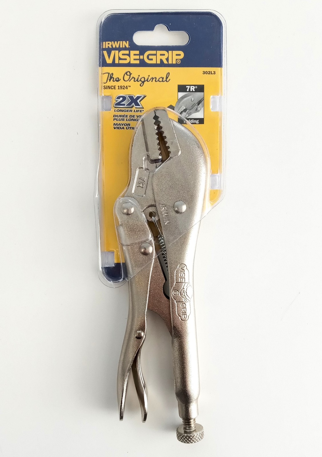 Irwin Vise-Grip 7″ Vise Grip Straight Jaw Locking Pliers 302L3 7R