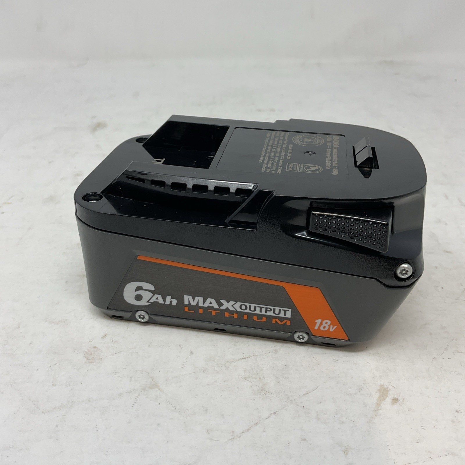 Ridgid 18V Volt Max Output 6 Ah Lithium Ion Battery Model R840060