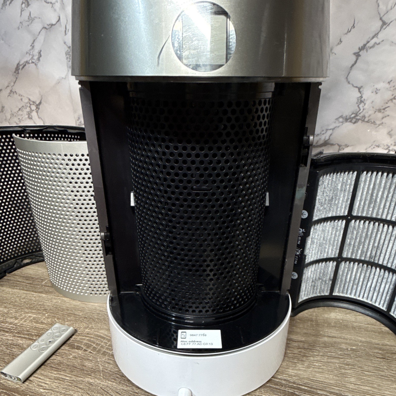 Dyson DP04 Pure Cool Tower Air Purifier True HEPA Carbon Wi-Fi Alexa Remote