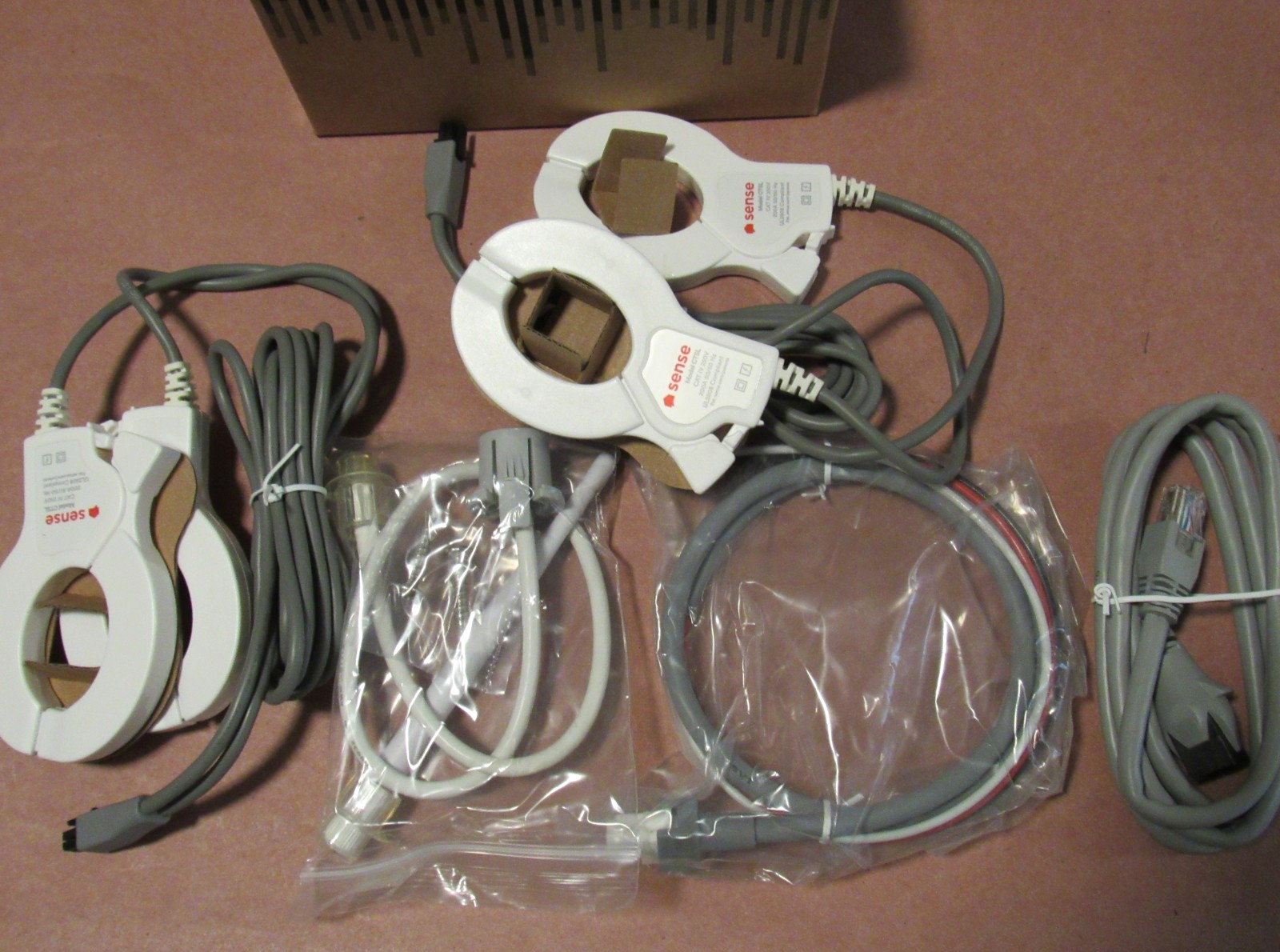 Sense SM3 Home Energy Monitor Model Track Electricity Usage w CT Solar Clamps