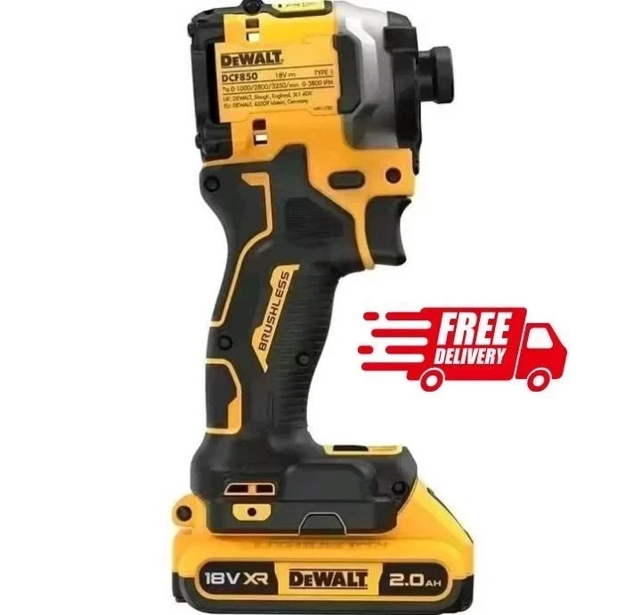 DEWALT DCF850 Impact Driver Electric Driver 20V Brushless Cordless 3250RPM screw