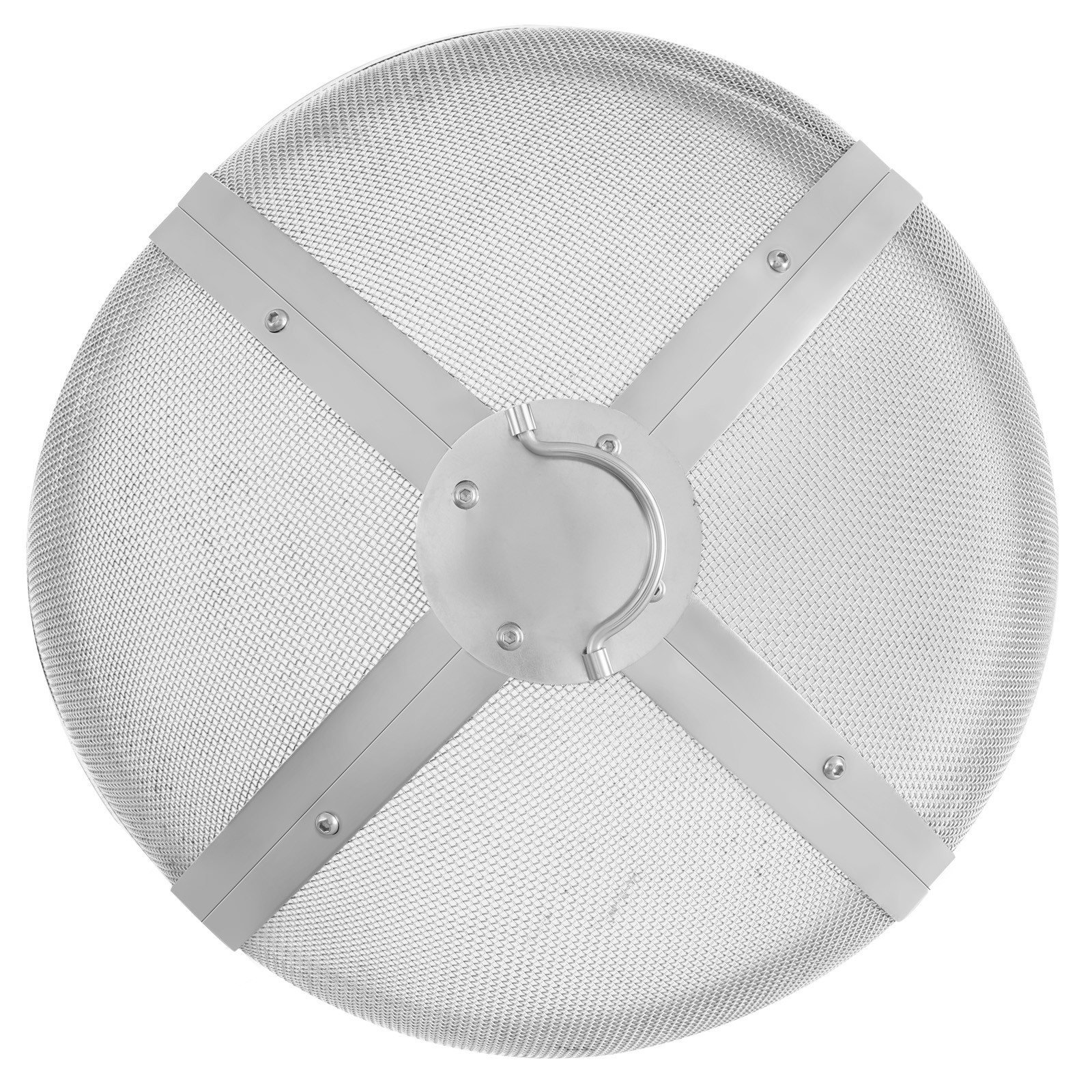 VEVOR 27″ Round Fire Pit Spark Screen Cover Lid Stainless Steel Wood Burning