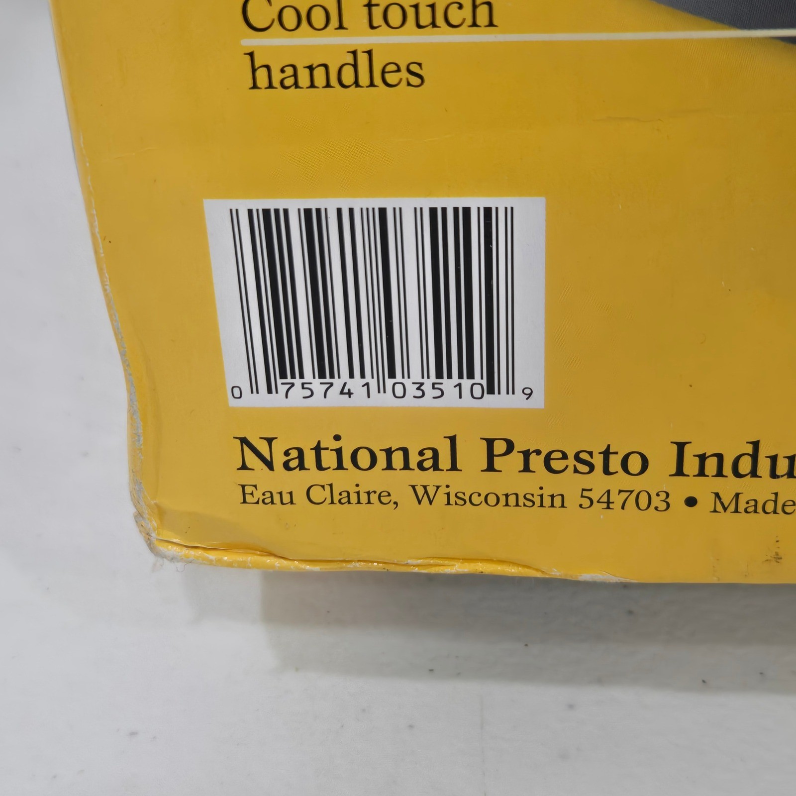 Presto FlipSide Belgian Waffle Maker 0351002 Stainless Steel Rotating 1100W