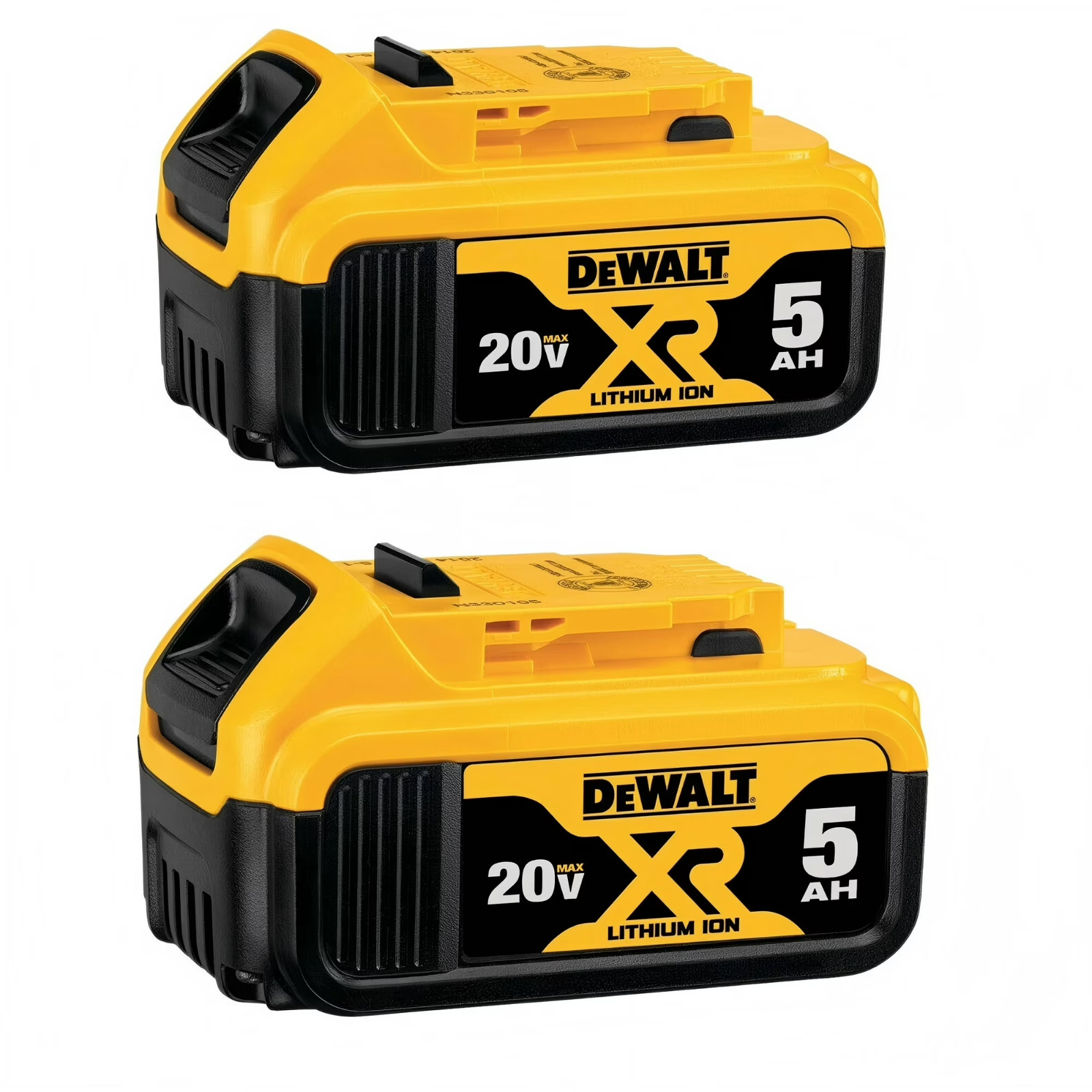 DEWALT DCB205-2 20V MAX Premium Lithium-Ion 5.0Ah Battery Pk 2 Pack 2026 Date