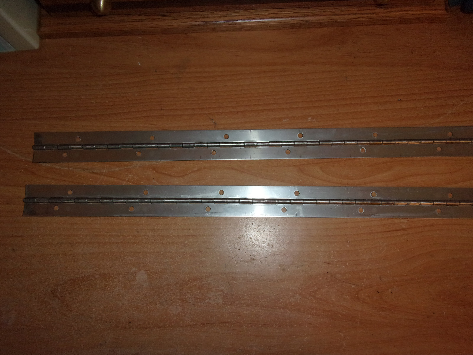 2pcs 18inch Continuous Piano Hinge Heavy Duty Stainless Steel Piano 1 1/4″ width