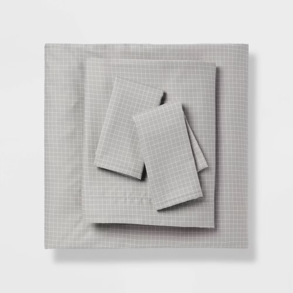 Cotton Blend Sateen Sheet Set – Room Essentials