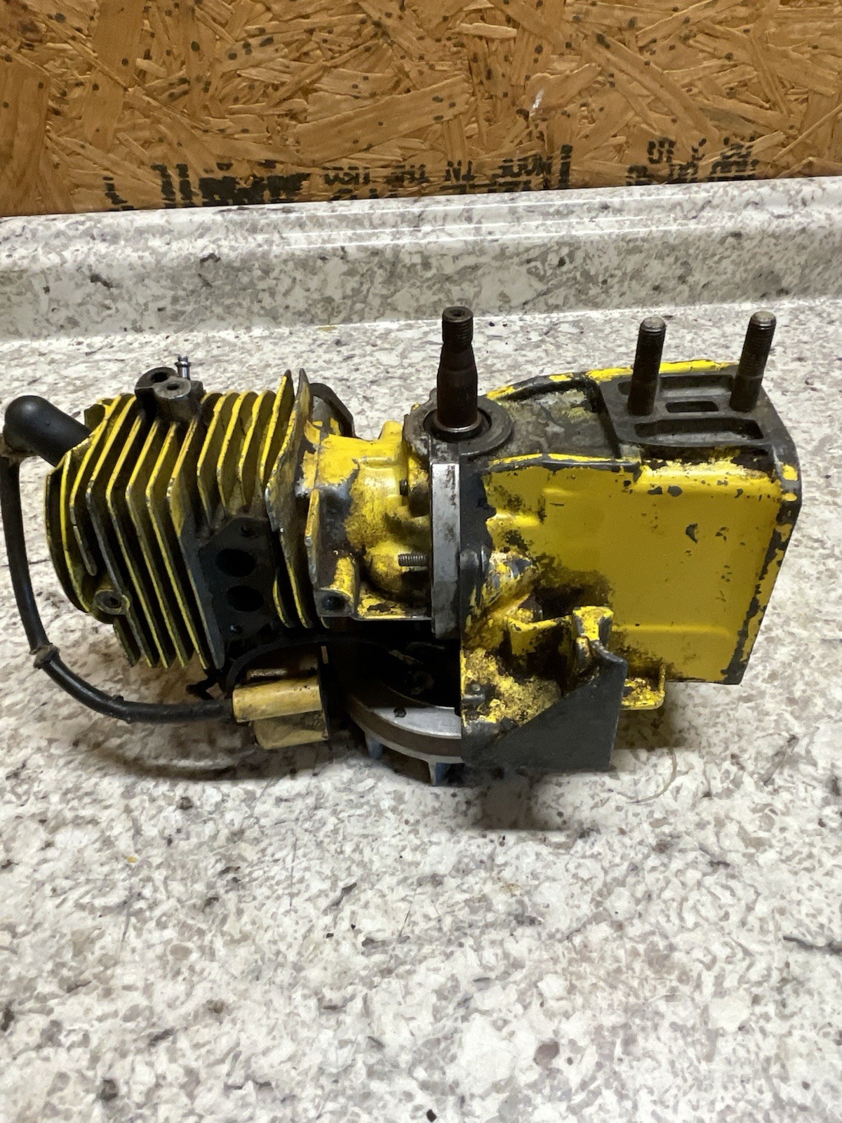 OEM Vintage McCulloch Chainsaw Engine, Untested, Unknown Model, Spins Freely
