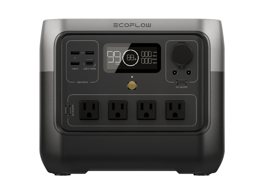 EcoFlow Solar Generator RIVER 2 Pro 768Wh+110W Solar Panel Certified Refurbished