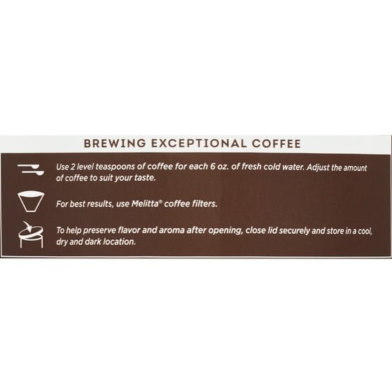 Melitta Colombian Supreme Ground Coffee, 22 oz
