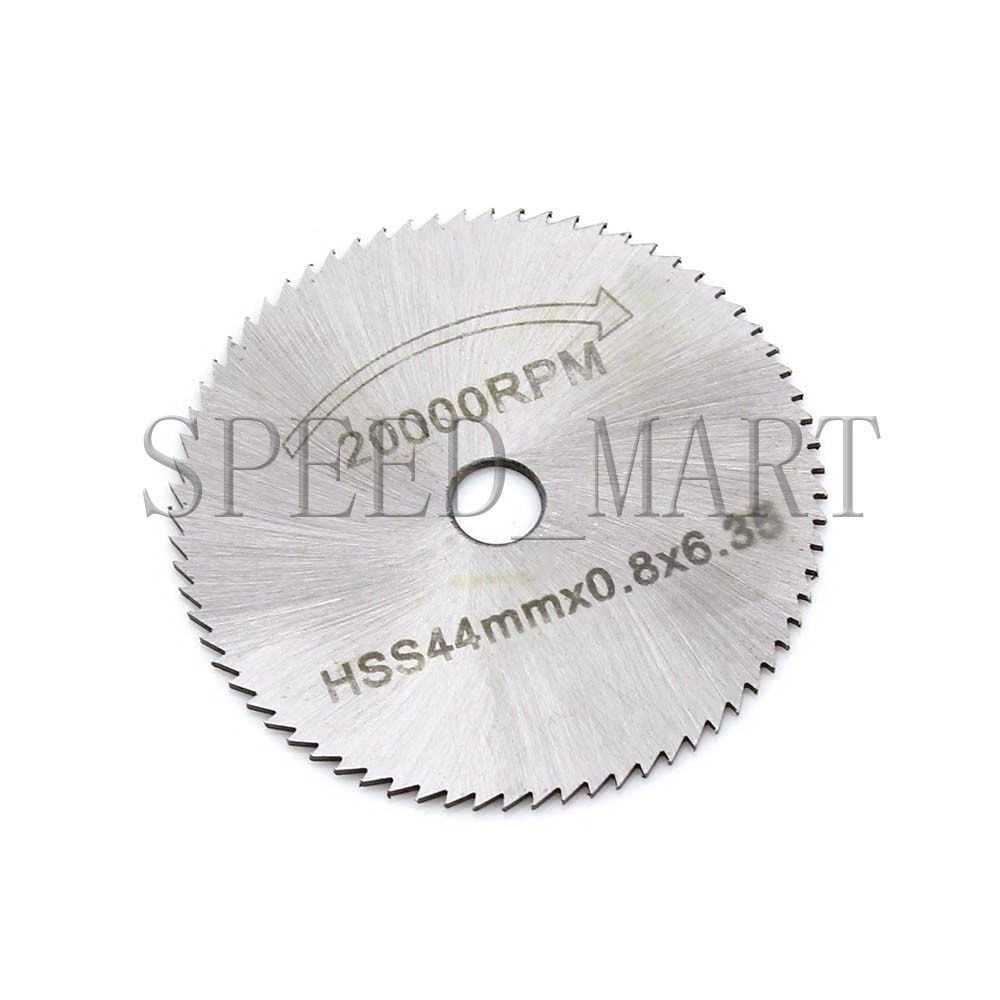 Cutting Discs Mandrel HSS Rotary Circular Saw Blades Tool For Dremel Cutoff 6PCS