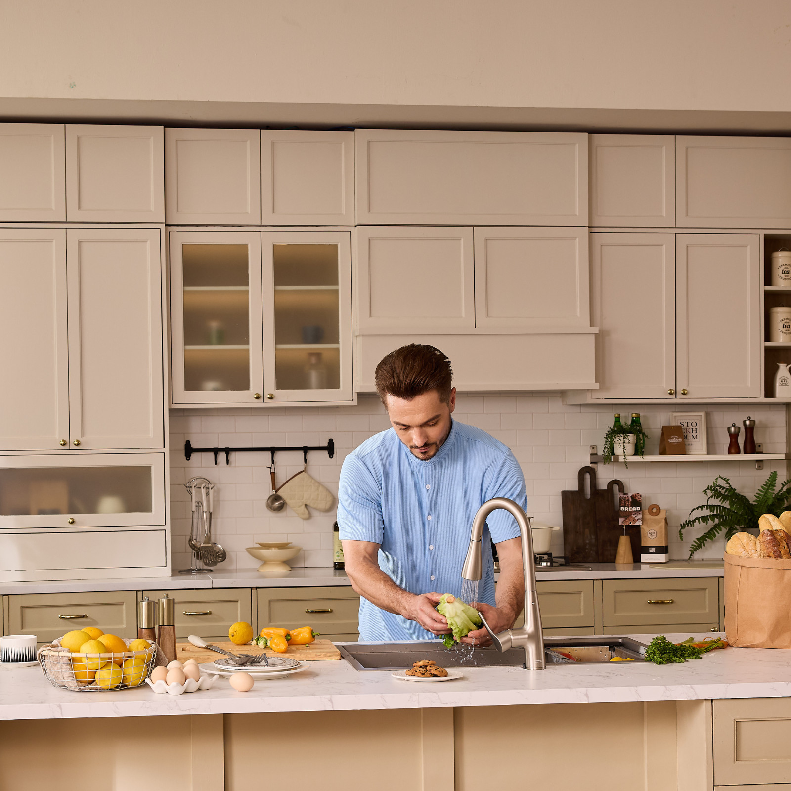 JOMOO 32″ Nano Coated Kitchen Sink Stainless Steel Single Bowl Undermount