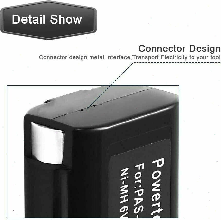 2PACK Battery for PASLODE 6V Ni-MH 404717 902000 900400 900420 900600 Nailer