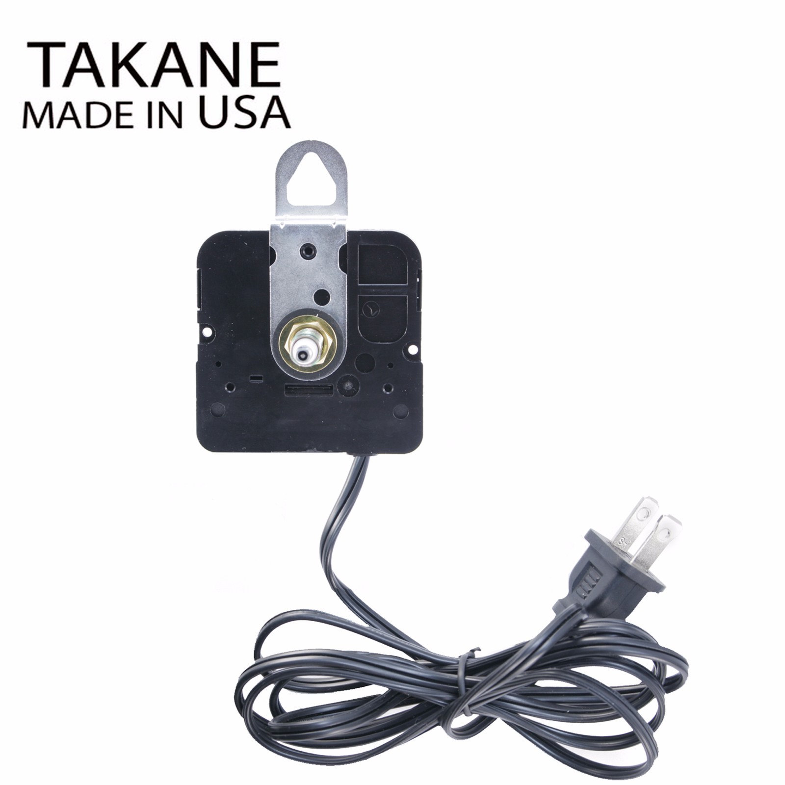 Made in USA Takane Electric 110V Clock Movement Kit with Hands, Multiple Sizes
