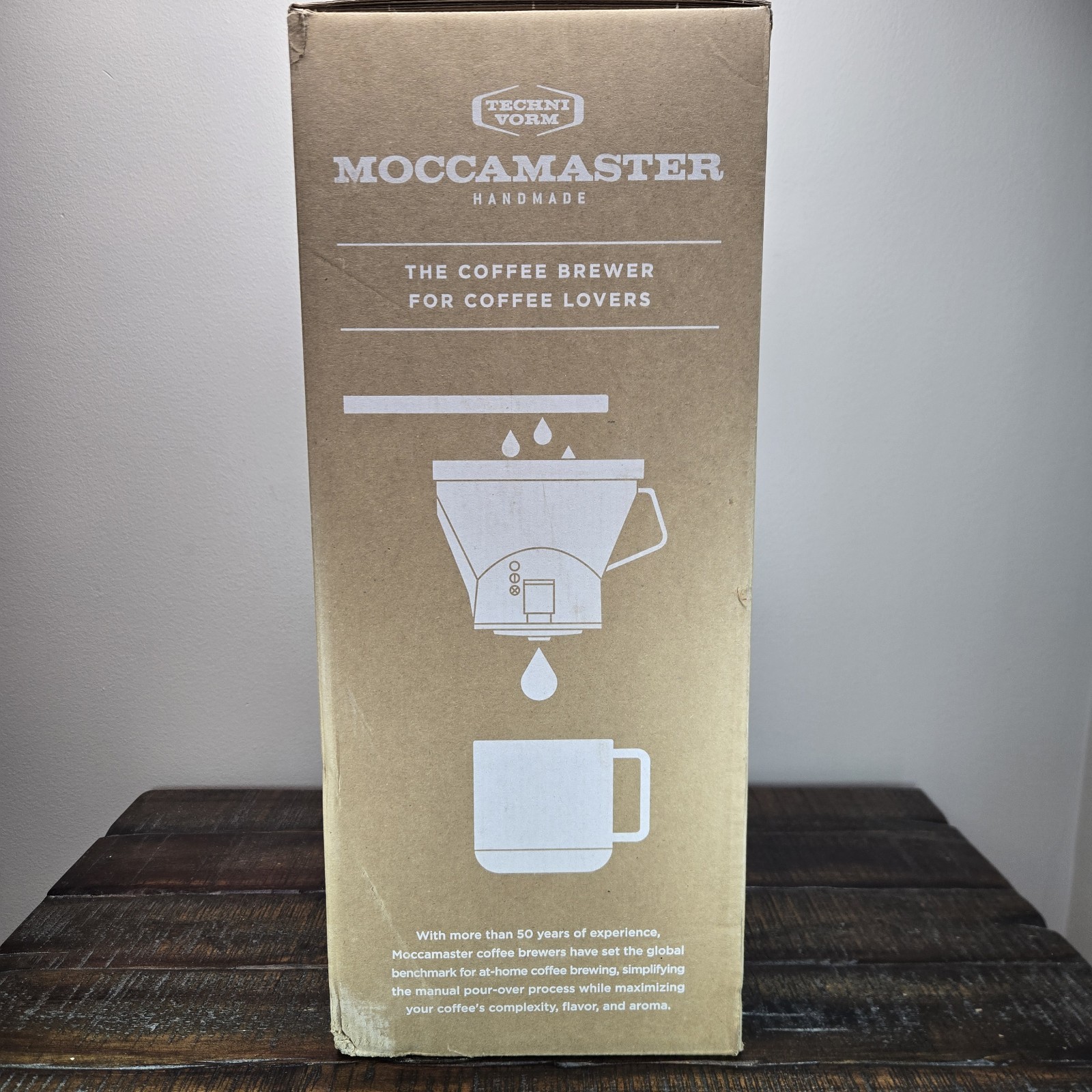 Technivorm Moccamaster 79115 KBT Coffee Brewer Machine Stone Gray 40 Oz Ounce