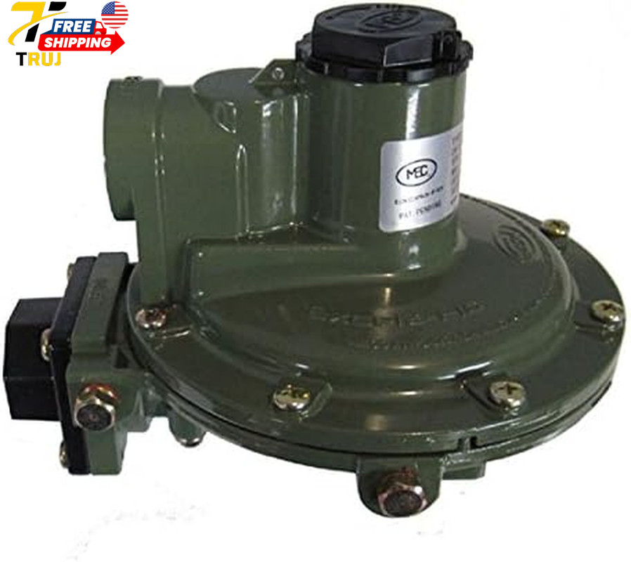 Mar-shall Regulator Home Propane Supply Kit LP 1122H-AAJ 1652-CFF 3/4″ Backmount