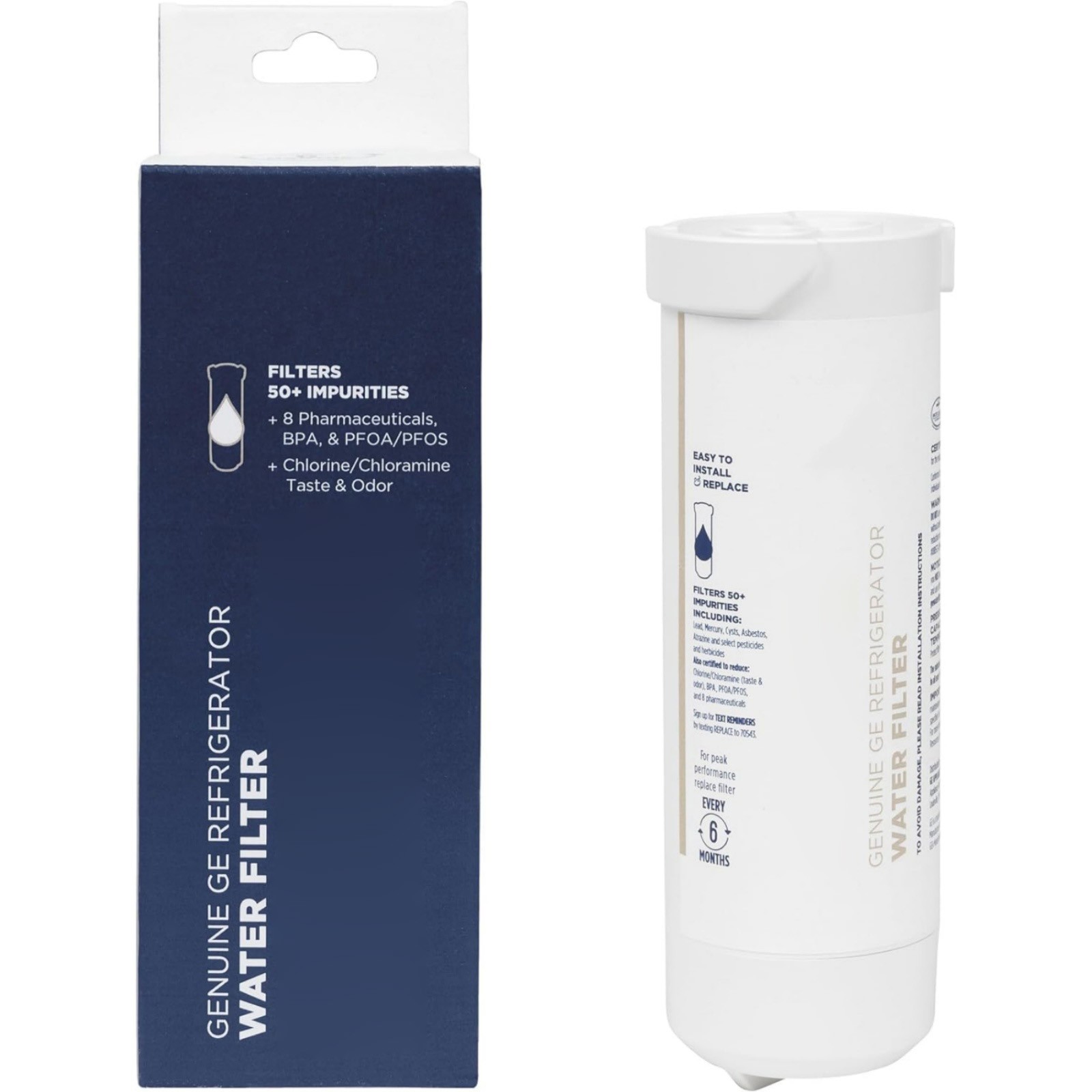 For GE XWFE Filter Replacement Refrigerator Water Without Chip Lead Reduction