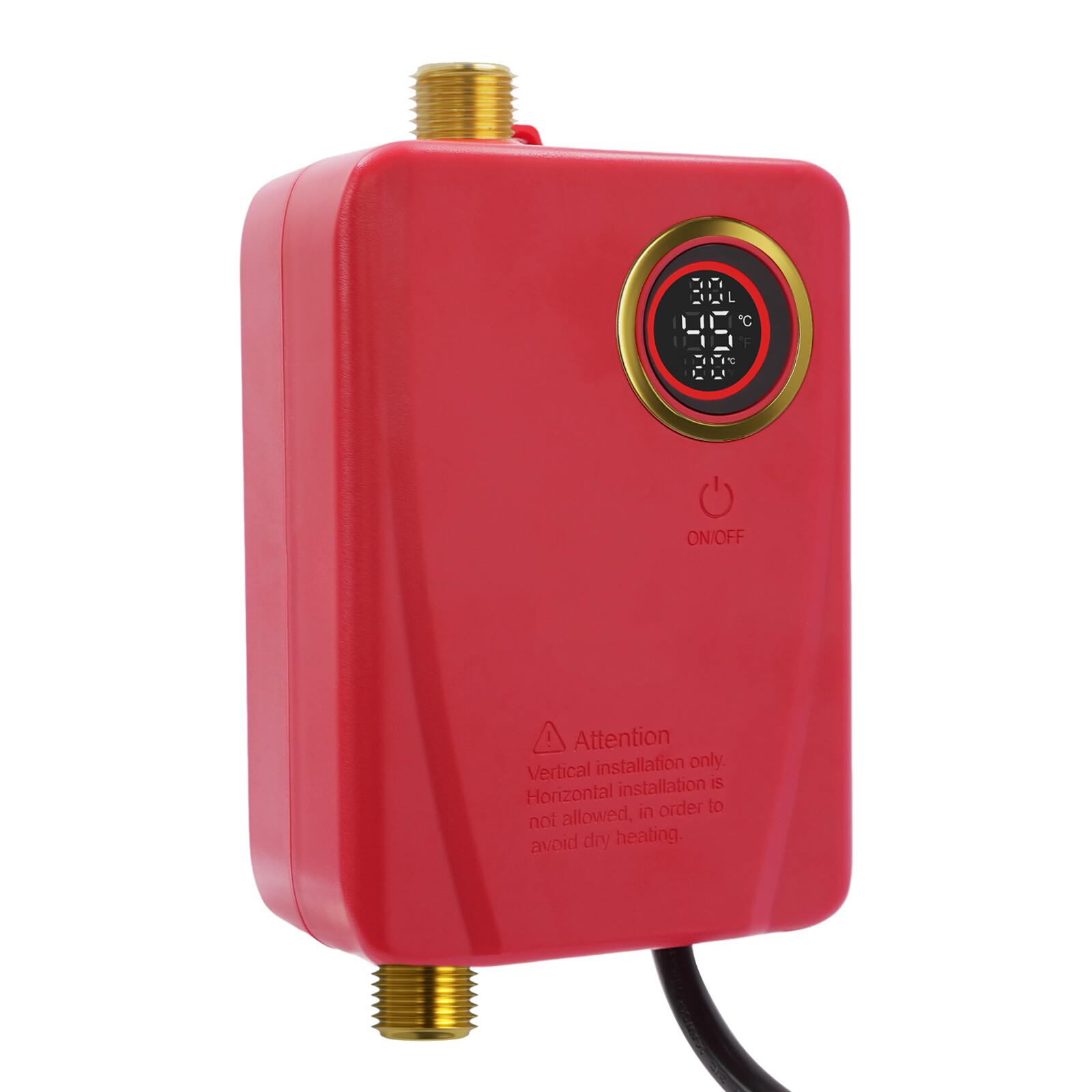 3000w Electric Water Heater Portable Instant Water Heater Under the Sink Basin