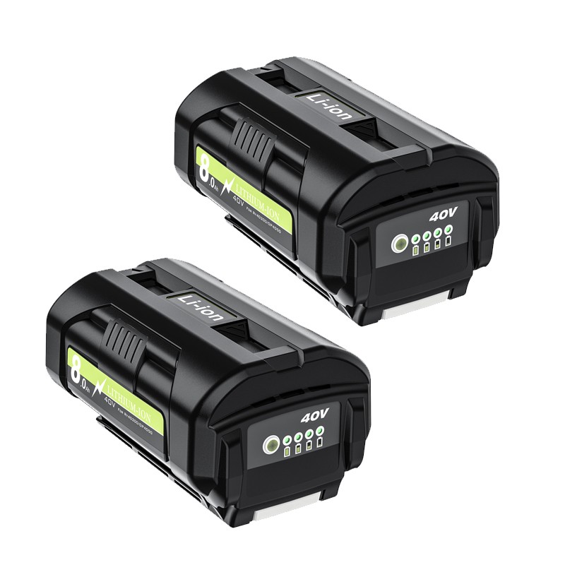 9.0AH 8Ah For Ryobi 40V Lithium Battery / Charger OP4050 OP4030 OP40602 OP40261