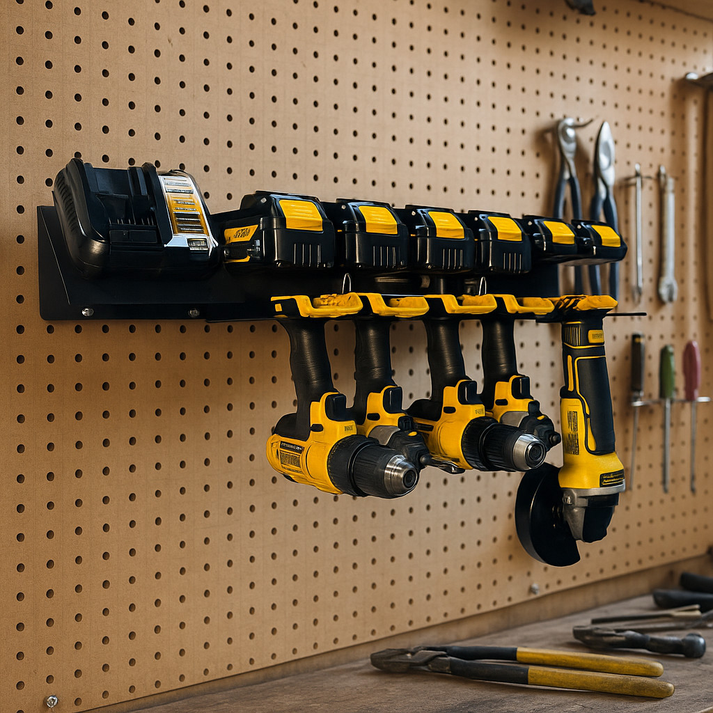 DeWalt 20v Drill & Locking Battery Charging Station