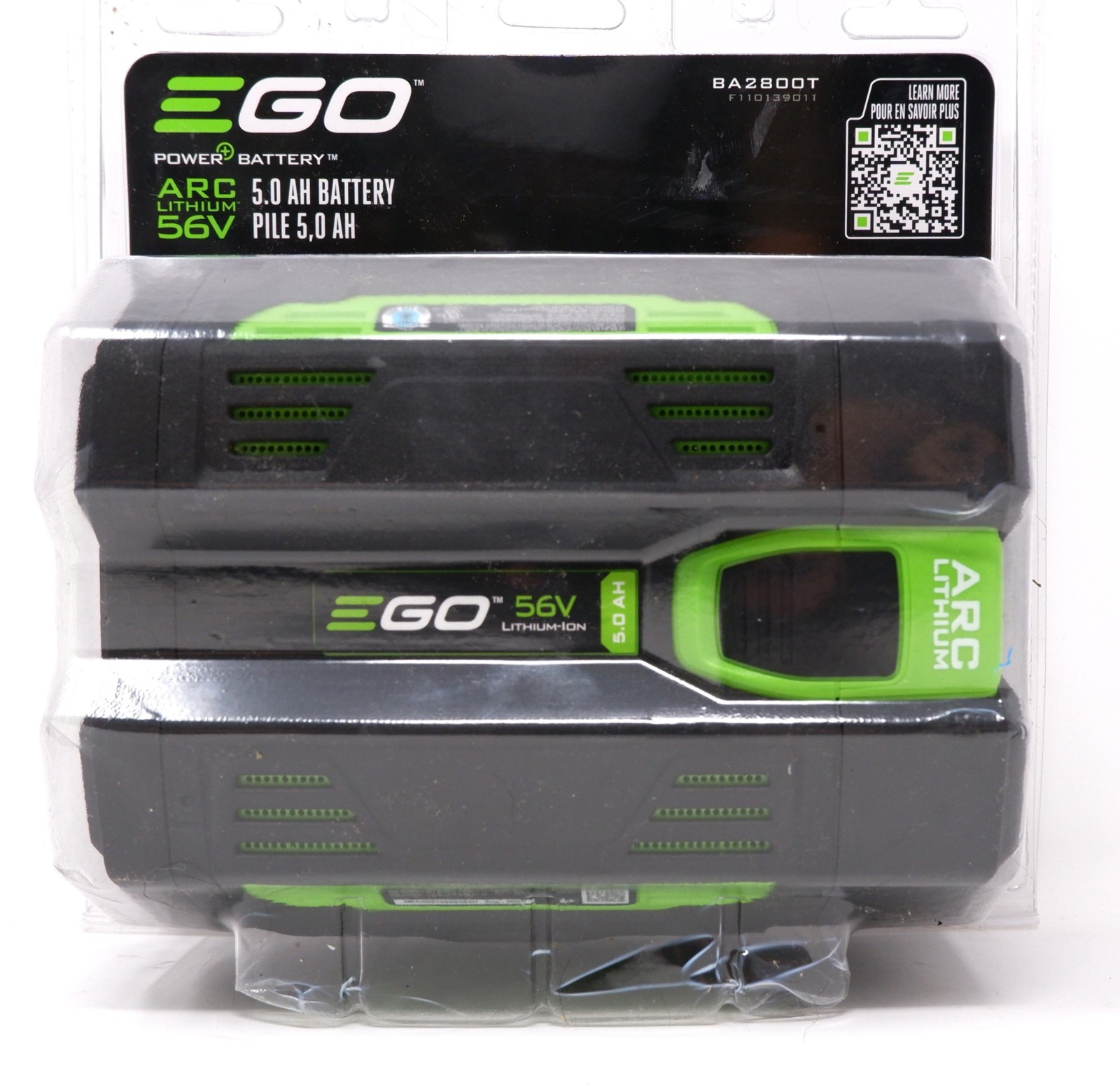 EGO BA2800T 56V 5.0AH ARC LITHIUM ION BATTERY, FITS ALL EGO 56V TOOLS – NEW!