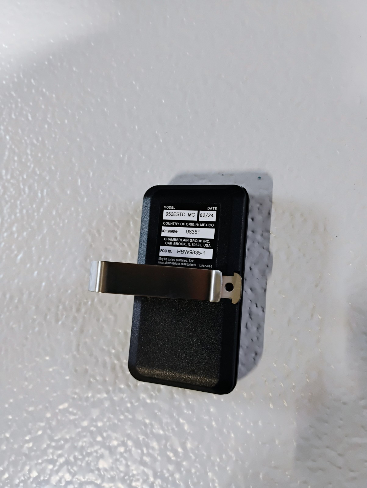 Chamberlain 950ESTD MC 1-Button Garage Door Remote Opener