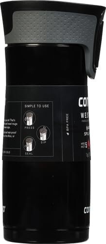 Contigo AUTOSEAL West Loop Stainless Steel Travel Mug Insulated 16, 20, 24oz