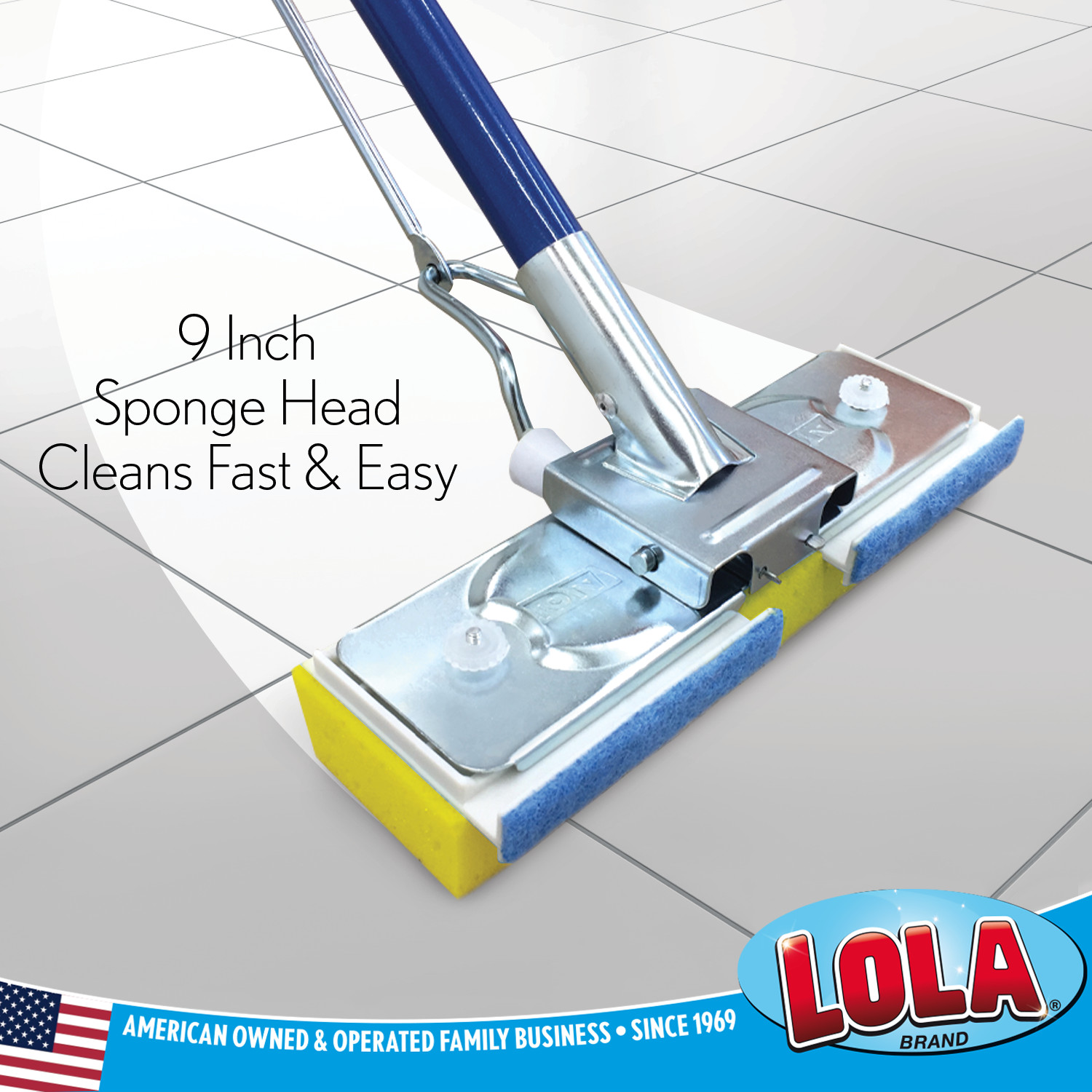 SqueezeMatic Butterfly Mop 9” Refill – Comparable w/ Quickie TYPE S