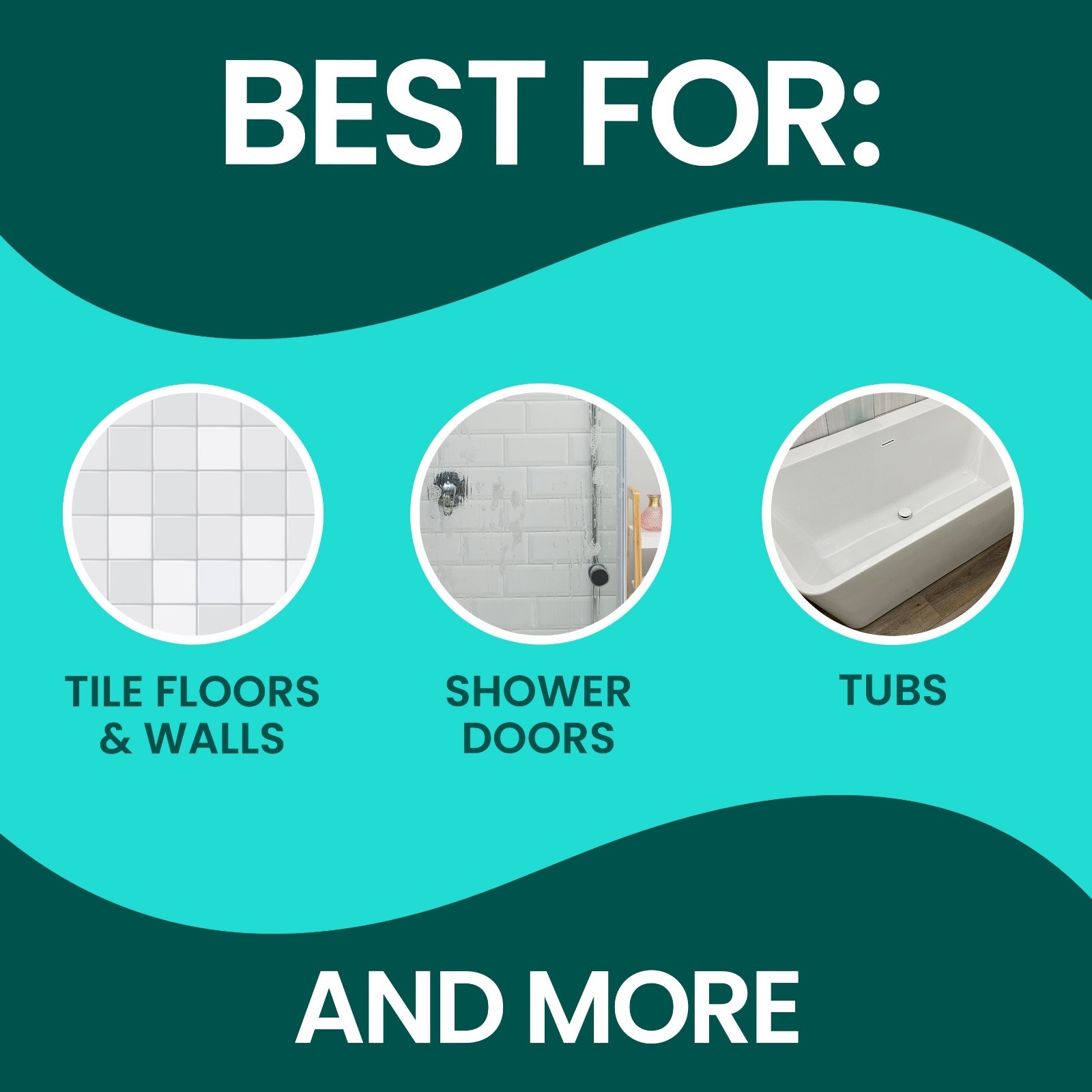 Scotch-Brite Shower Scrubber Poly Fiber Stiff Tile Grout Brush Tub Bathroom New