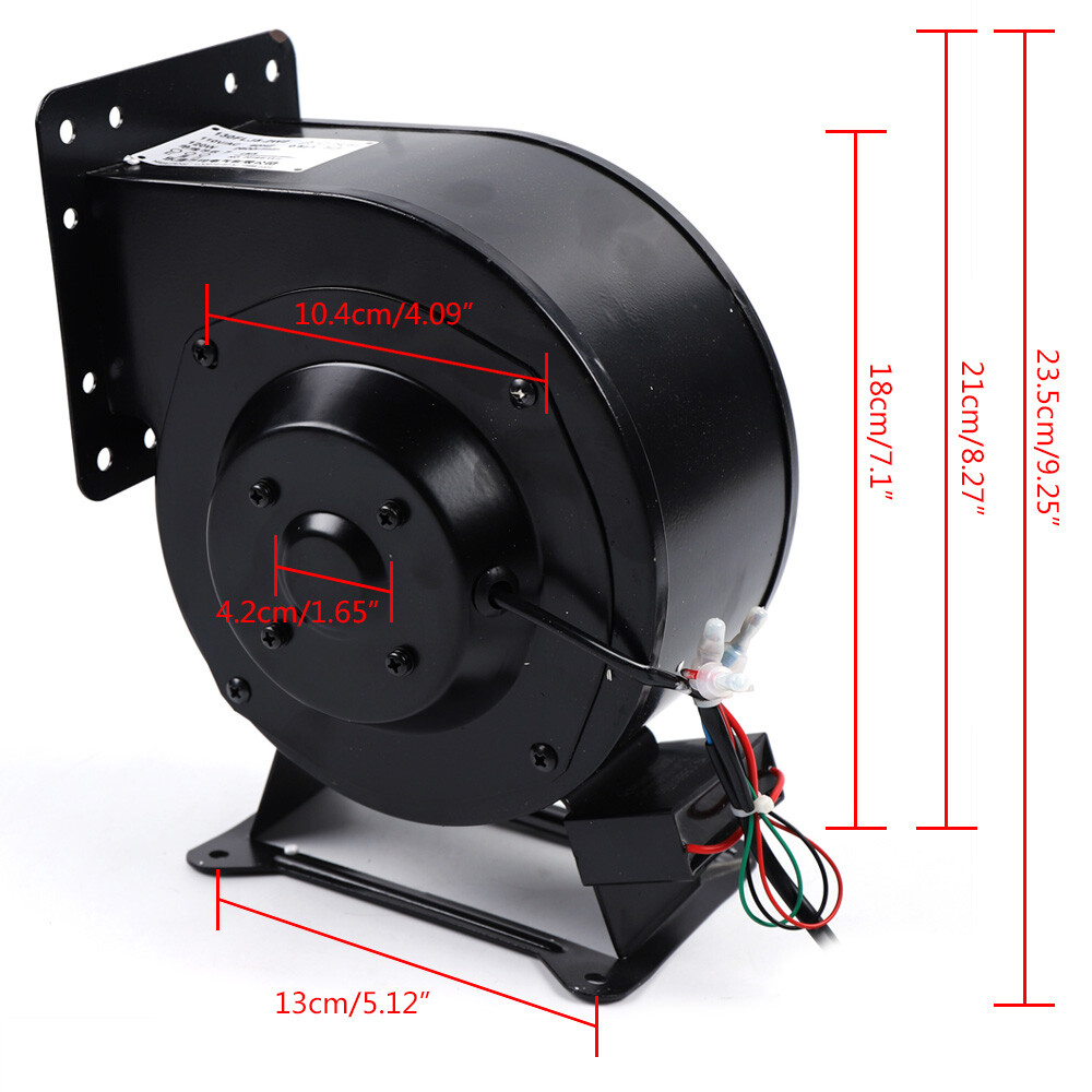 FURNACE FAN BLOWER ASSEMBLIES – COMPLETE BLOWER ASSEMBLY 120W 350Pa 196CFM 1.10A