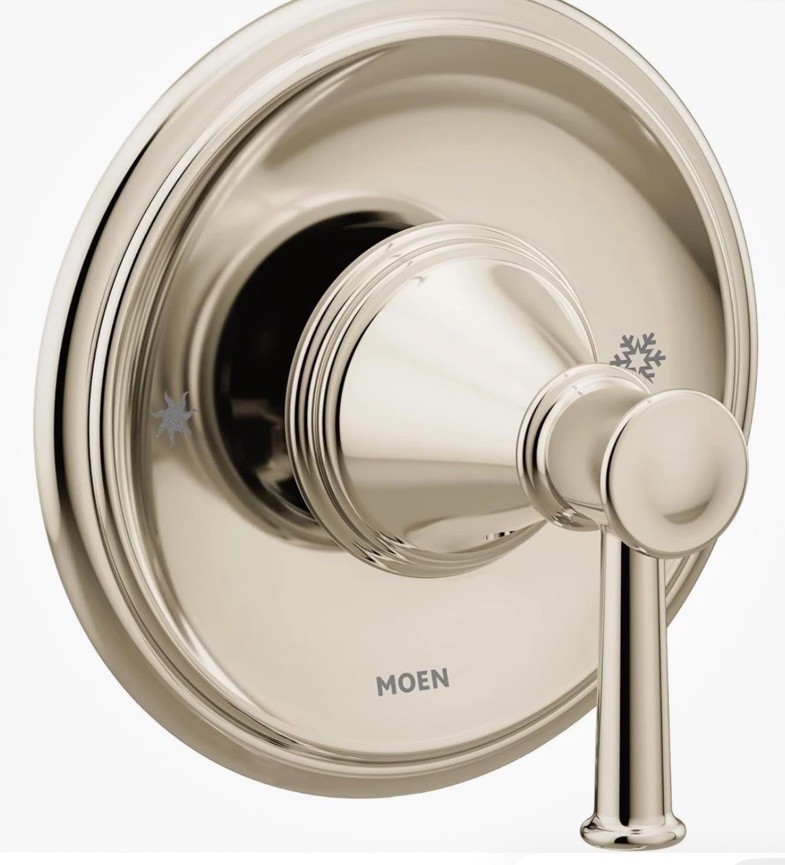NEW Moen T2311NL Belfield Posi-Temp 1-Handle Valve Trim Polished Nickel B317