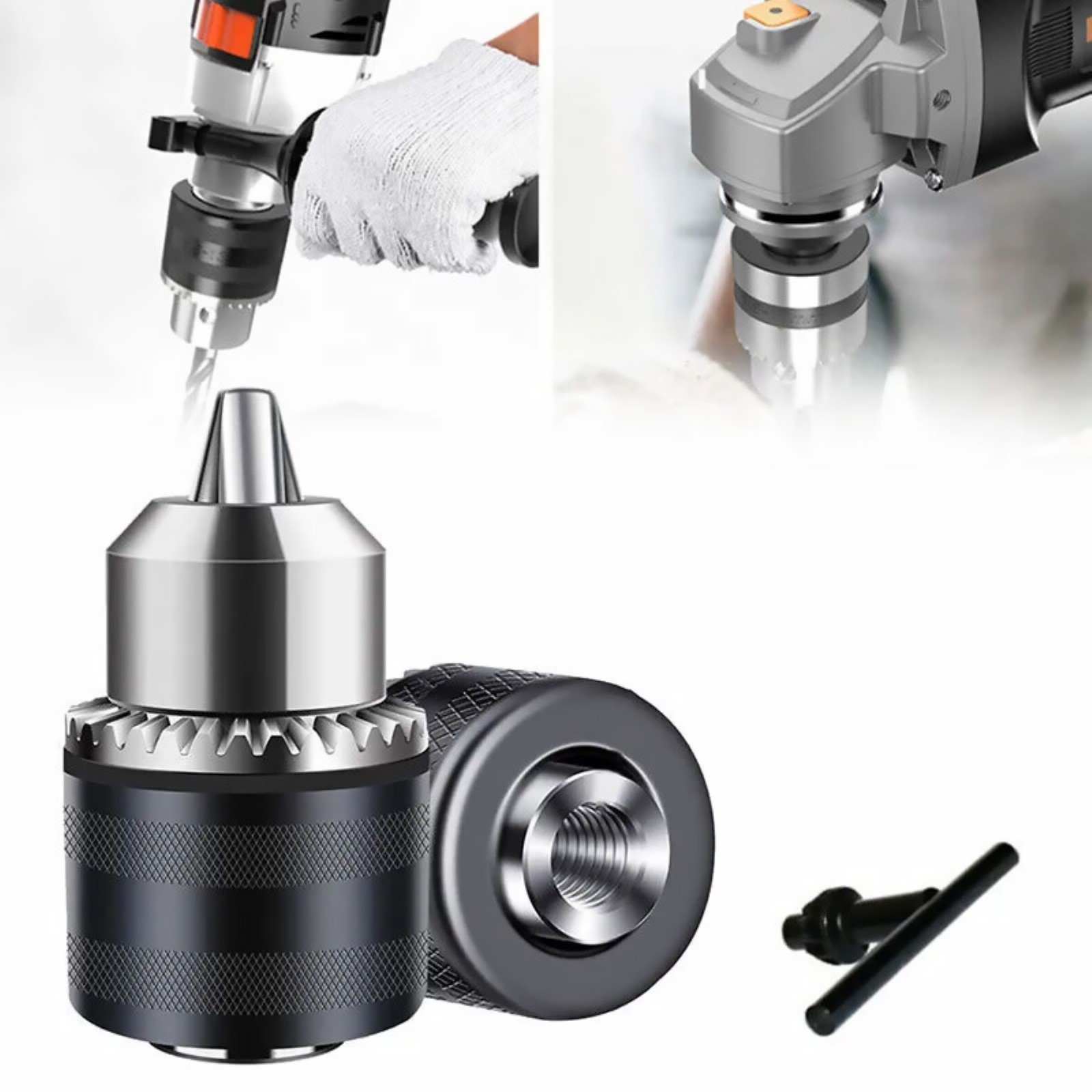 Angle Grinder Electric Drill Conversion Collet Chuck Head Adapter Accessories