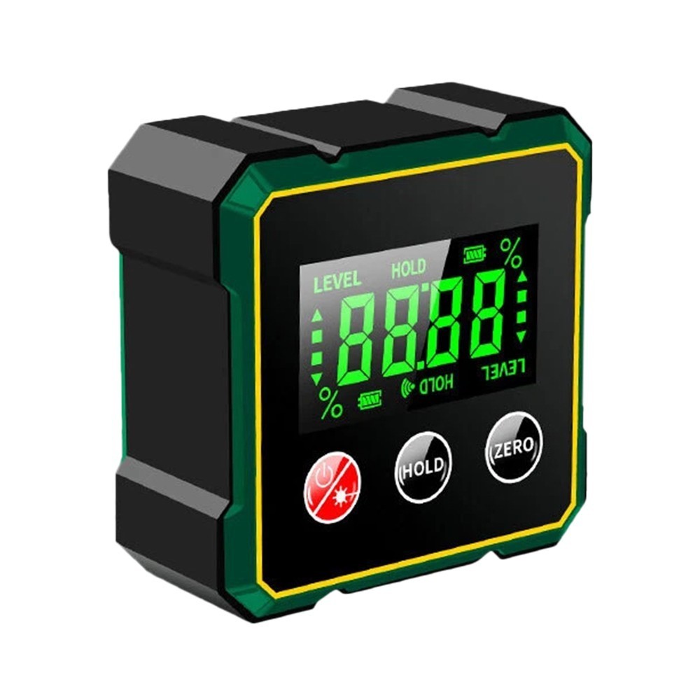 Digital Angle Finder with Electronic Laser 4-side Strong Magnetic Angle Gauge