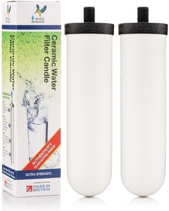 Crown Berkey Water System Blemished w/2 Brand NEW NSF 42/53 Ceramic Filters