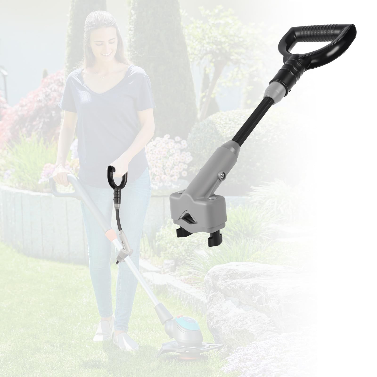 Universal Snow Shovel Handle, Back Saver Handle Attachment for Snow Shovel, Ergo