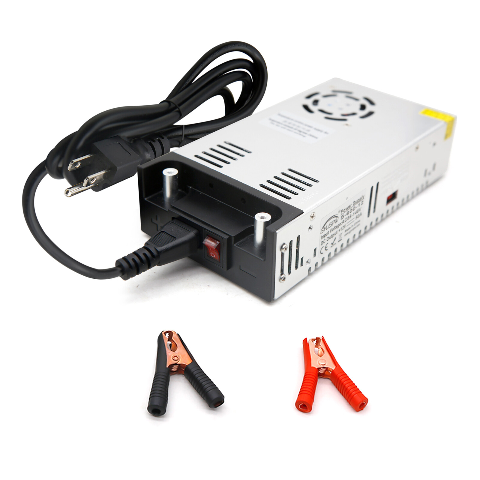 AC 110V To DC 12V 25A-50A 300A-600W Industrial Transformer Switch Power Supply
