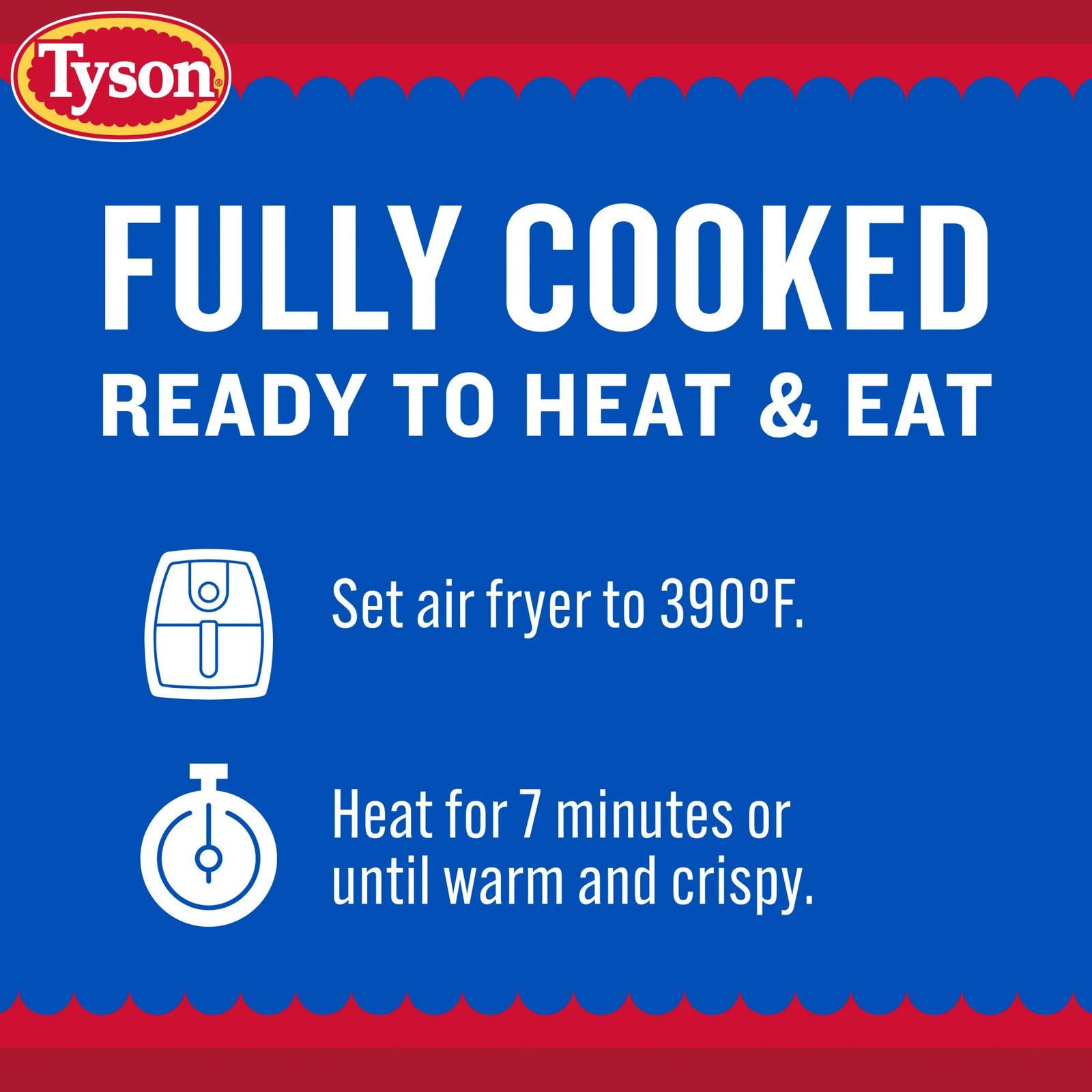 Tyson White Meat Chicken Nuggets, 29 Oz (Frozen, Fully Cooked)